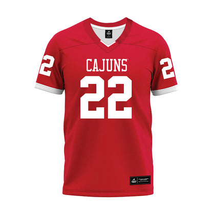Louisiana - NCAA Football : darrell smith - Red Premium Football Jersey-0