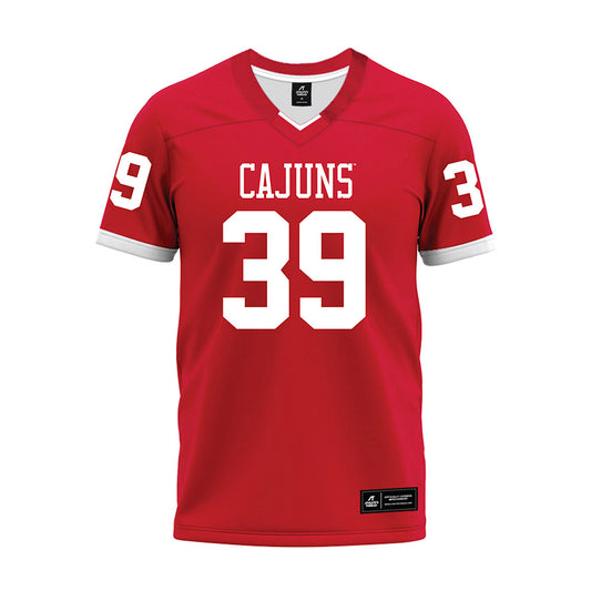 Louisiana - NCAA Football : Carter Milliron - Red Premium Football Jersey-0