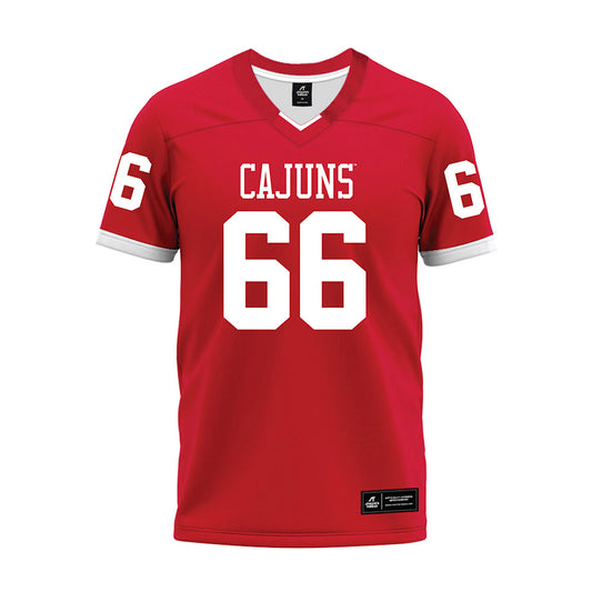 Louisiana - NCAA Football : Trent Murphy - Red Premium Football Jersey-0