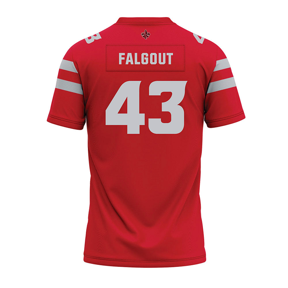 Louisiana - NCAA Football : Aiden Falgout - Premium Football Jersey-1