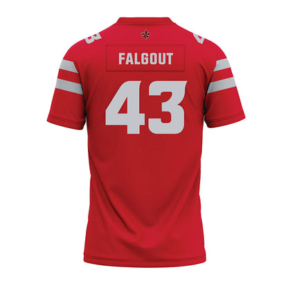 Louisiana - NCAA Football : Aiden Falgout - Premium Football Jersey-1