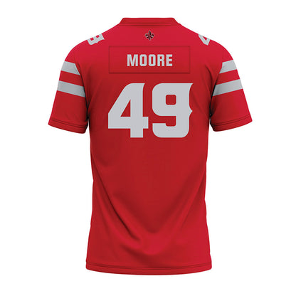 Louisiana - NCAA Football : Travin Moore - Premium Football Jersey-1