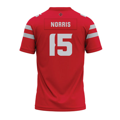 Louisiana - NCAA Football : Jacorian Norris - Premium Football Jersey-1