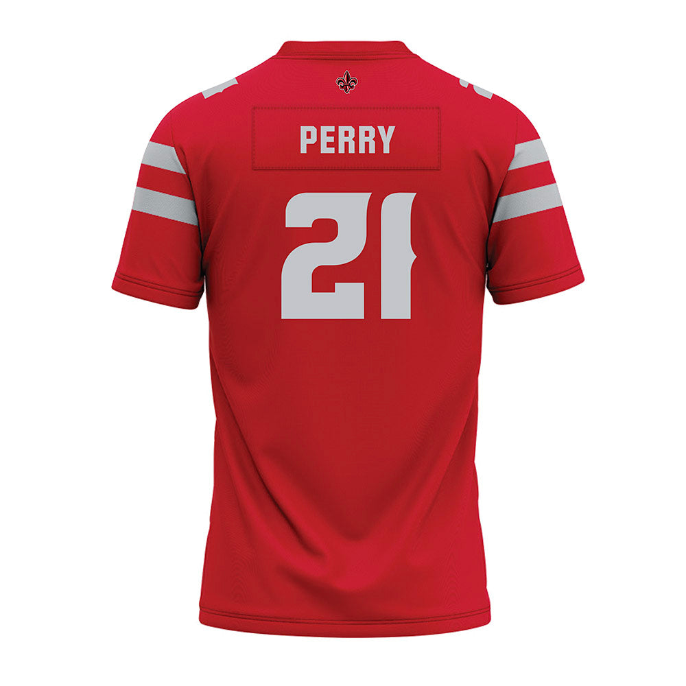 Louisiana - NCAA Football : Zylan Perry - Premium Football Jersey