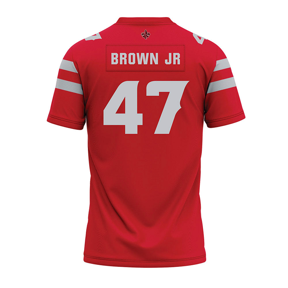Louisiana - NCAA Football : Maurice Brown Jr - Premium Football Jersey-1