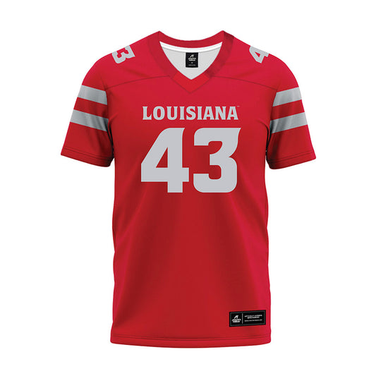 Louisiana - NCAA Football : Aiden Falgout - Premium Football Jersey-0