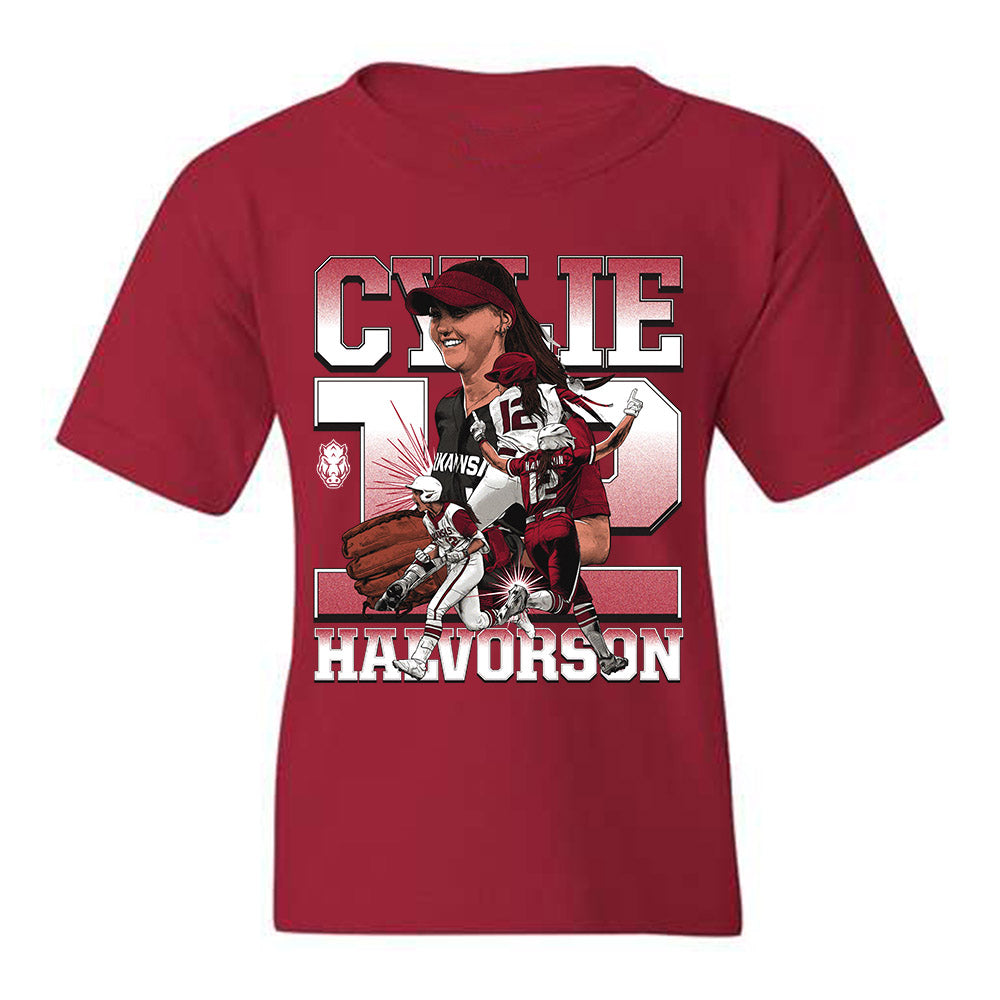 Arkansas - NCAA Softball : Rylin Hedgecock - Youth T-Shirt