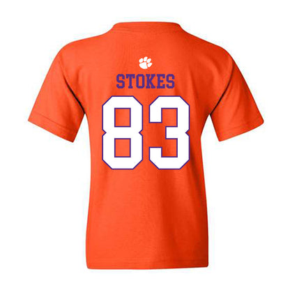 Clemson - NCAA Football : Ethan Stokes - Classic Shersey Youth T-Shirt-1