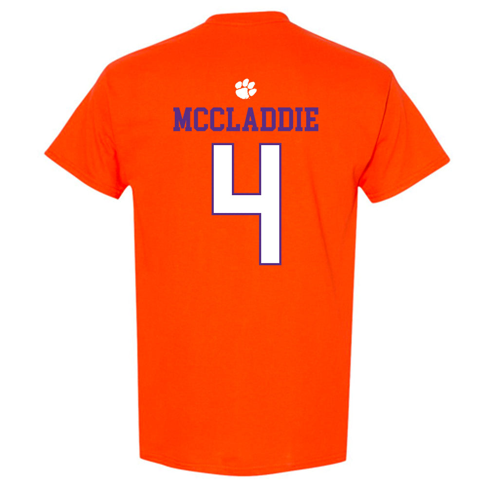 Clemson - NCAA Baseball : Tryston McCladdie - Classic Shersey T-Shirt-1