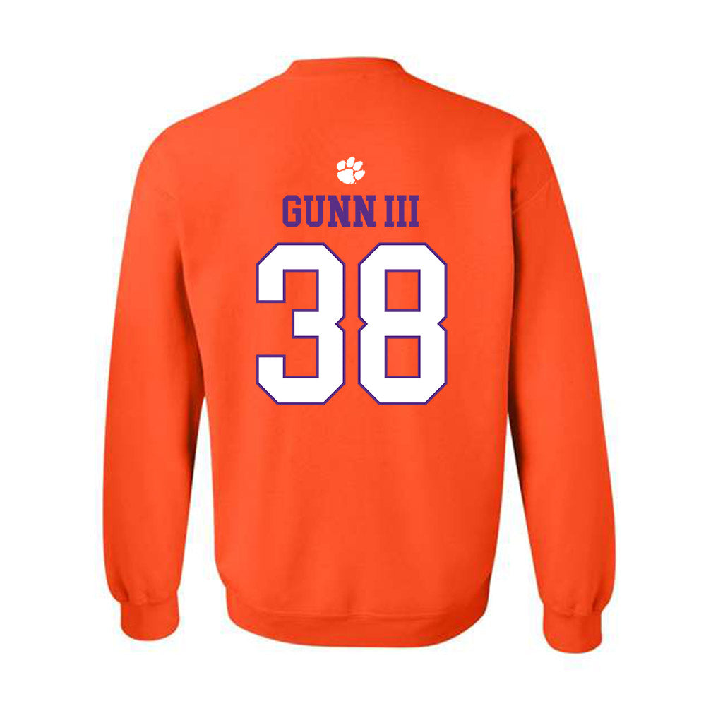 Clemson - NCAA Football : Robert Gunn III - Classic Shersey Crewneck Sweatshirt-1