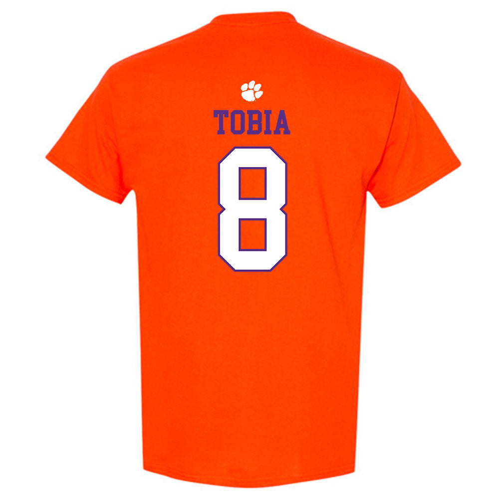 Clemson - NCAA Women's Soccer : Jenna Tobia - Classic Shersey T-Shirt-1