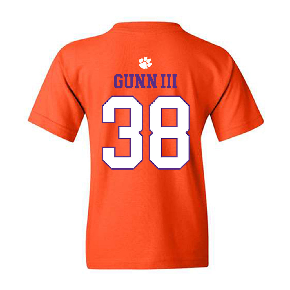 Clemson - NCAA Football : Robert Gunn III - Classic Shersey Youth T-Shirt-1