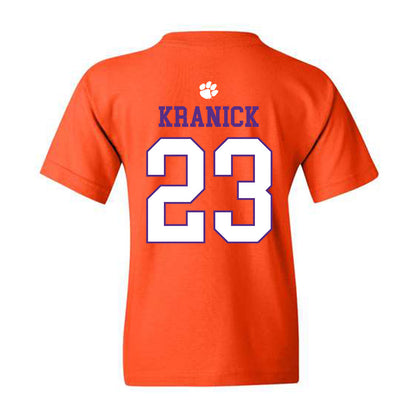 Clemson - NCAA Women's Lacrosse : Natalie Kranick - Classic Shersey Youth T-Shirt