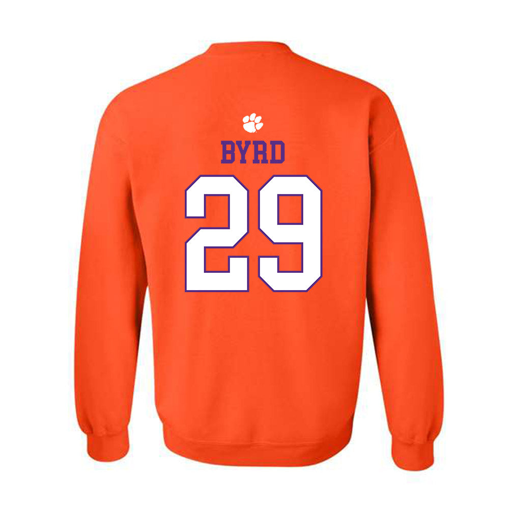 Clemson - NCAA Football : Chase Byrd - Classic Shersey Crewneck Sweatshirt-1