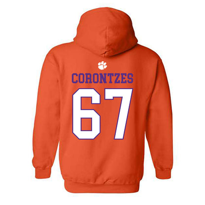 Clemson - NCAA Football : Seth Corontzes - Classic Shersey Hooded Sweatshirt-1