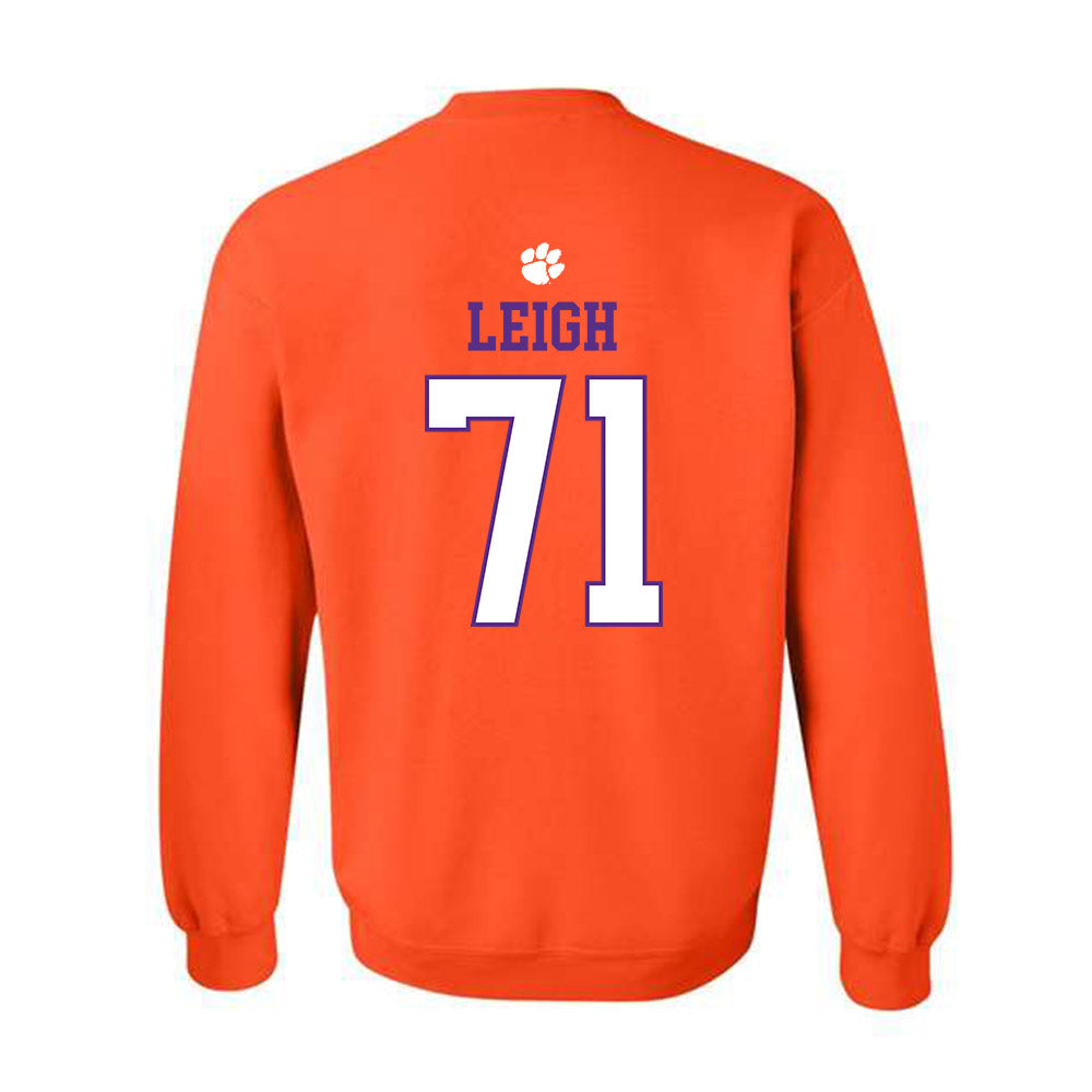 Clemson - NCAA Football : Tristan Leigh - Classic Shersey Crewneck Sweatshirt-1