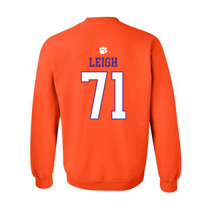 Clemson - NCAA Football : Tristan Leigh - Classic Shersey Crewneck Sweatshirt-1