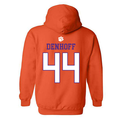 Clemson - NCAA Football : Cade Denhoff - Classic Shersey Hooded Sweatshirt-1