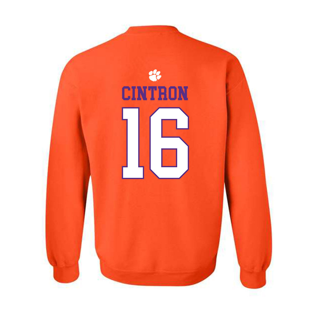 Clemson - NCAA Softball : Macey Cintron - Classic Shersey Crewneck Sweatshirt