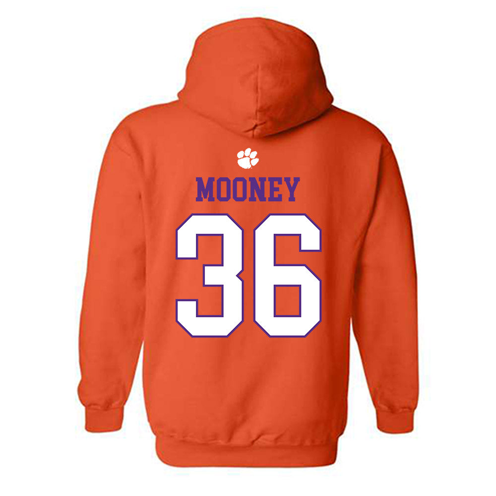 Clemson - NCAA Women's Lacrosse : Mikaela Mooney - Classic Shersey Hooded Sweatshirt-1