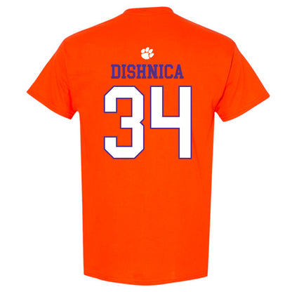 Clemson - NCAA Men's Soccer : Samir Dishnica - Classic Shersey T-Shirt