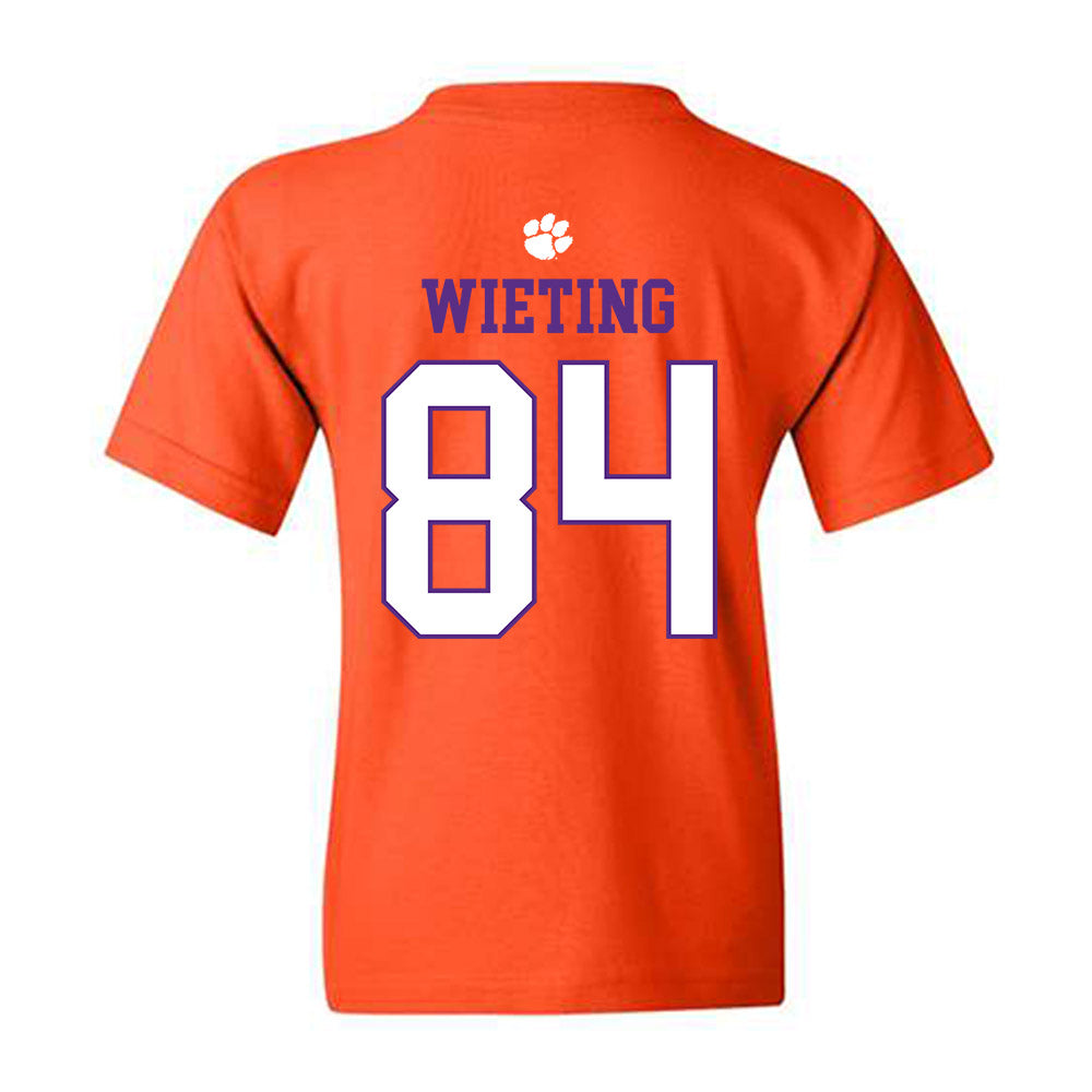 Clemson - NCAA Football : Avery Wieting - Classic Shersey Youth T-Shirt-1