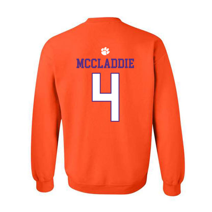 Clemson - NCAA Baseball : Tryston McCladdie - Classic Shersey Crewneck Sweatshirt-1