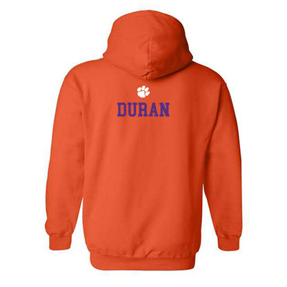 Clemson - NCAA Men's Golf : Samuel Duran Duran - Classic Shersey Hooded Sweatshirt-1