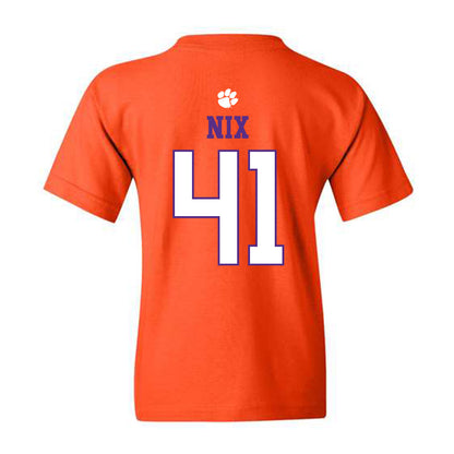 Clemson - NCAA Football : Caleb Nix - Classic Shersey Youth T-Shirt