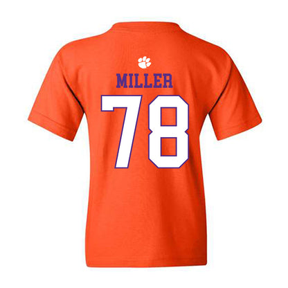 Clemson - NCAA Football : Blake Miller - Classic Shersey Youth T-Shirt-1
