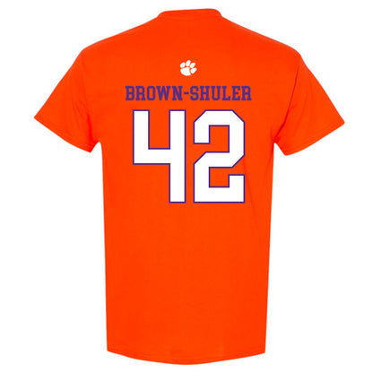 Clemson - NCAA Football : Hevin Brown-Shuler - Classic Shersey T-Shirt-1
