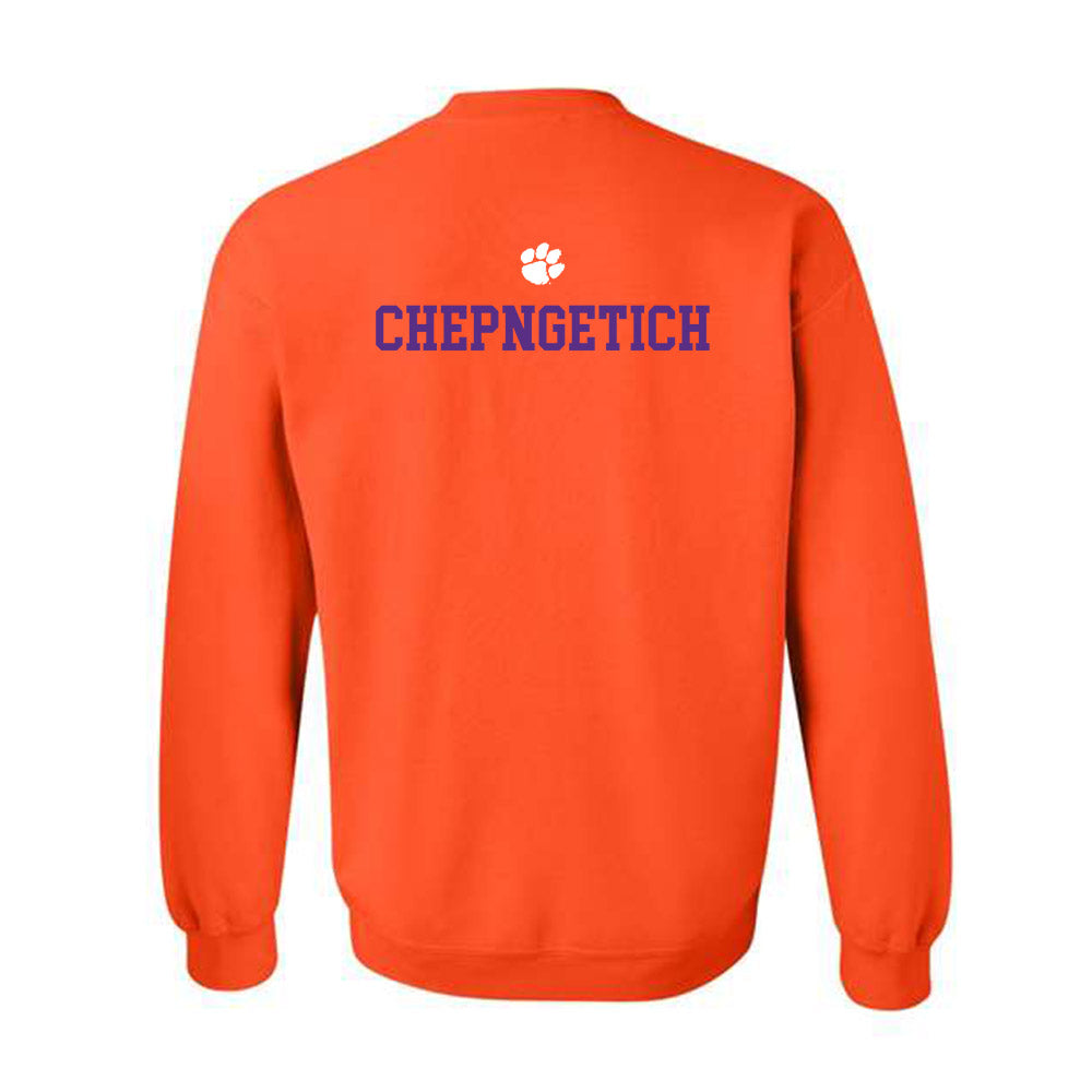 Clemson - NCAA Women's Track & Field : Gladys Chepngetich - Classic Shersey Crewneck Sweatshirt-1