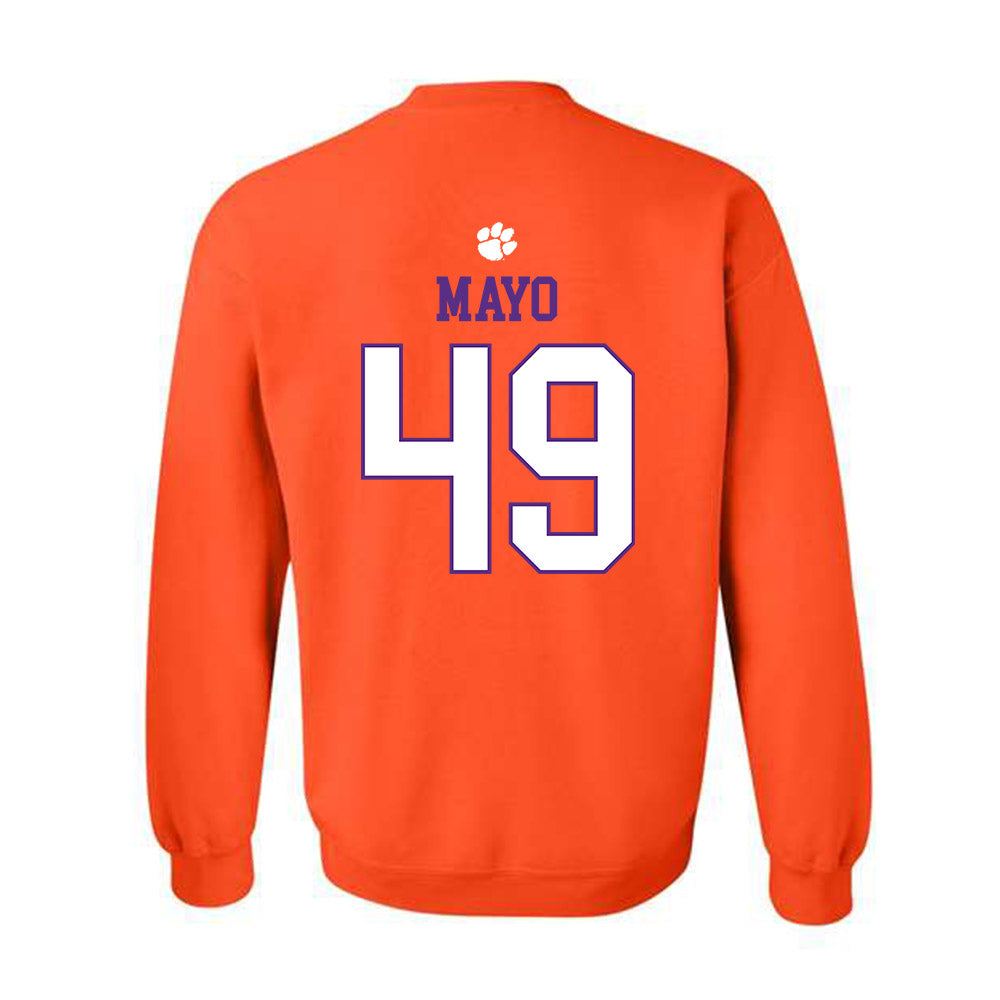 Clemson - NCAA Football : Darien Mayo - Classic Shersey Crewneck Sweatshirt-1