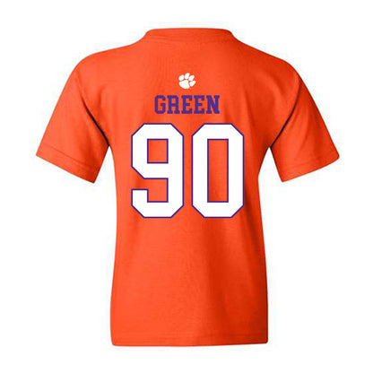 Clemson - NCAA Football : Stephiylan Green - Classic Shersey Youth T-Shirt-1