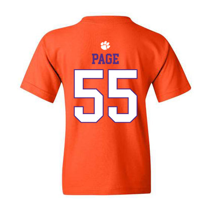 Clemson - NCAA Football : Payton Page - Classic Shersey Youth T-Shirt