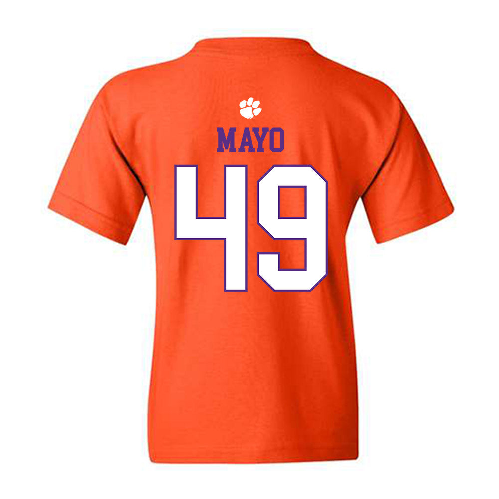 Clemson - NCAA Football : Darien Mayo - Classic Shersey Youth T-Shirt-1