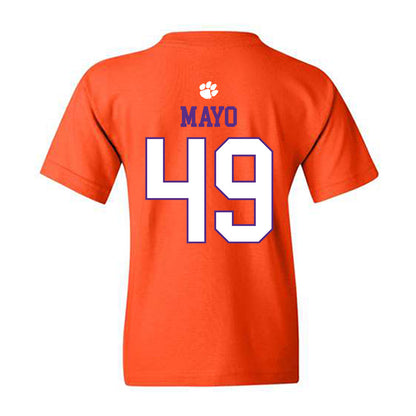 Clemson - NCAA Football : Darien Mayo - Classic Shersey Youth T-Shirt-1