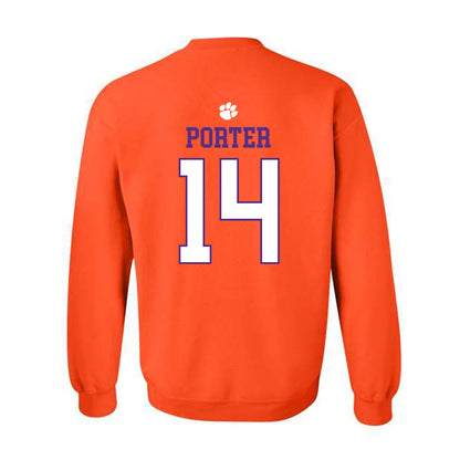 Clemson - NCAA Women's Basketball : Addie Porter - Classic Shersey Crewneck Sweatshirt-1