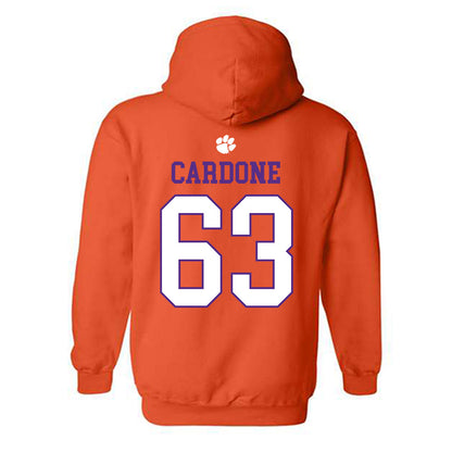 Clemson - NCAA Football : Dominic Cardone - Classic Shersey Hooded Sweatshirt