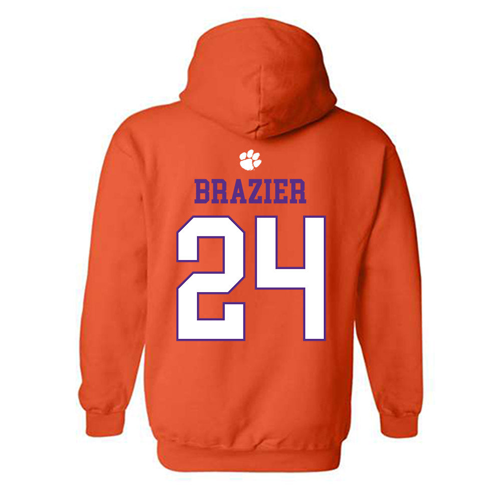 Clemson - NCAA Women's Lacrosse : Shannon Brazier - Classic Shersey Hooded Sweatshirt-1