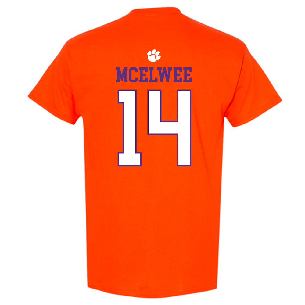Clemson - NCAA Women's Lacrosse : Caitlin McElwee - Classic Shersey T-Shirt-1