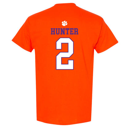 Clemson - NCAA Men's Basketball : Dillon Hunter - Classic Shersey T-Shirt-1