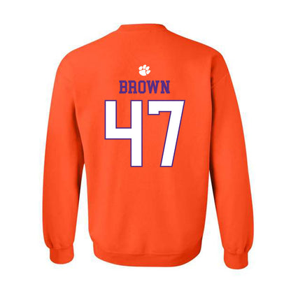 Clemson - NCAA Football : Sammy Brown - Classic Shersey Crewneck Sweatshirt