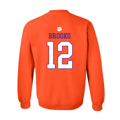 Clemson - NCAA Women's Soccer : Natalie Brooks - Classic Shersey Crewneck Sweatshirt-1