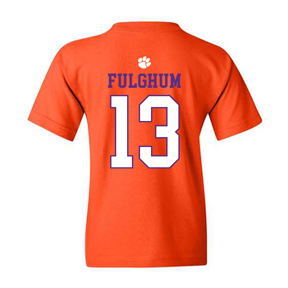 Clemson - NCAA Football : Parker Fulghum - Classic Shersey Youth T-Shirt-1