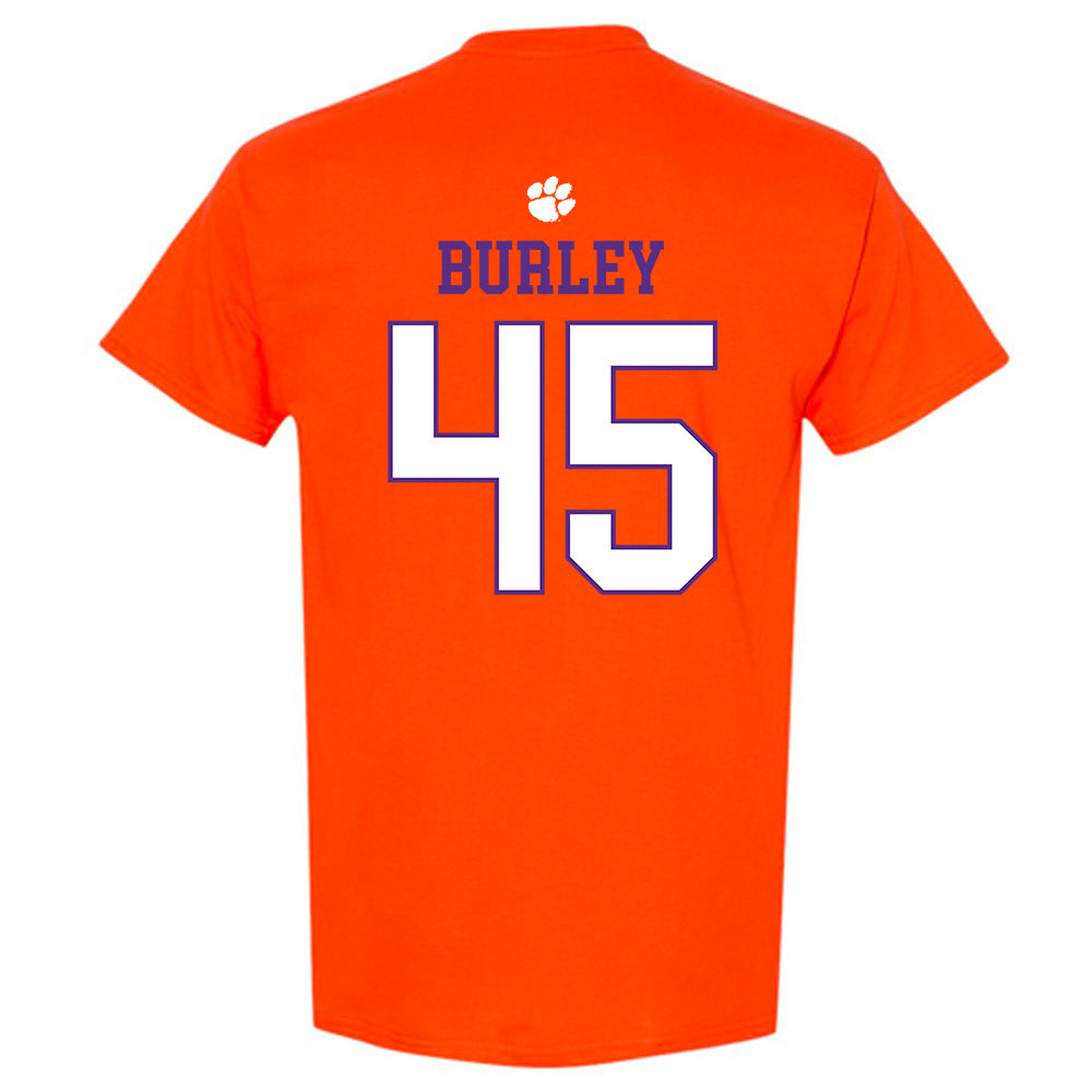 Clemson - NCAA Football : Vic Burley - Classic Shersey T-Shirt-1