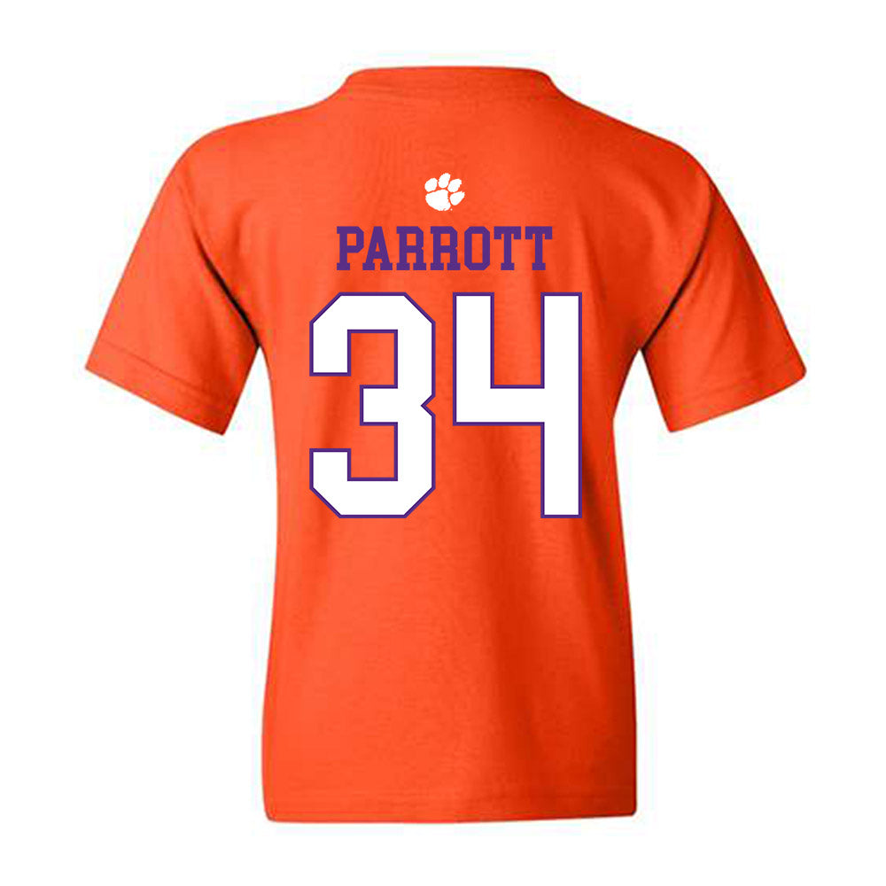 Clemson - NCAA Women's Soccer : Maddie Parrott - Classic Shersey Youth T-Shirt-1