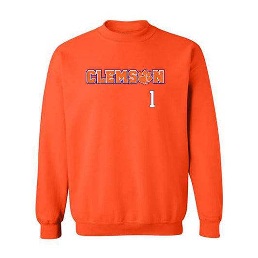 Clemson - NCAA Men's Soccer : Joseph Andema - Classic Shersey Crewneck Sweatshirt-0