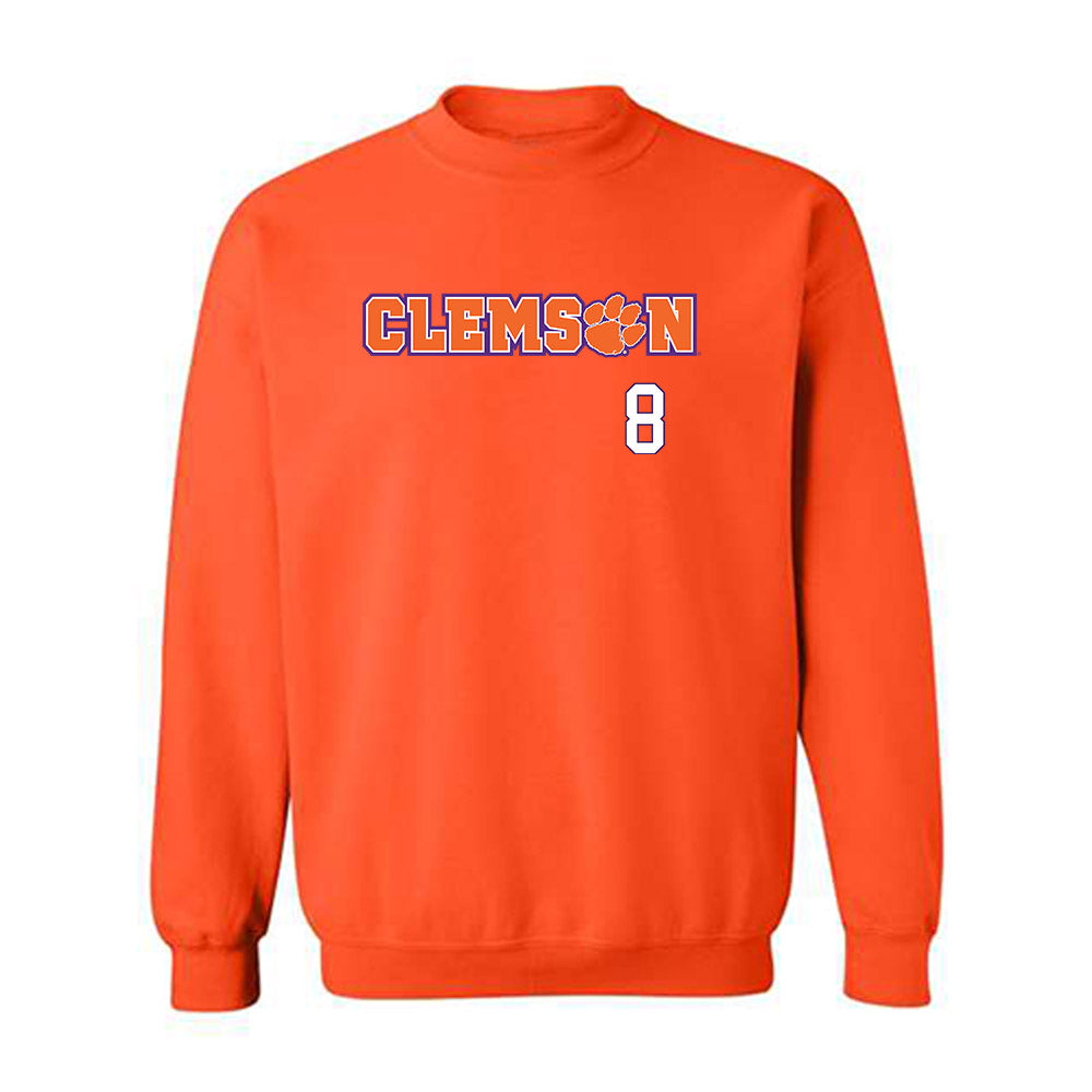Clemson - NCAA Women's Soccer : Jenna Tobia - Classic Shersey Crewneck Sweatshirt-0