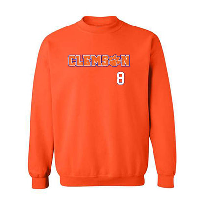 Clemson - NCAA Women's Soccer : Jenna Tobia - Classic Shersey Crewneck Sweatshirt-0